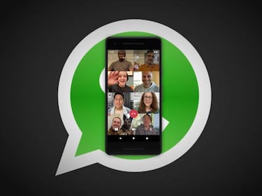 ¿Cómo hacer videollamadas en Whatsapp para 8 personas?