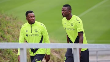 Sadiq será el delantero titular en los visitantes con la baja de Oyarzabal.