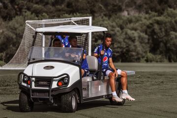 Millonarios entrenó en el Omni Champions Gate de Orlando antes de disputar el partido amistoso ante Atlético Nacional por la Florida Cup.