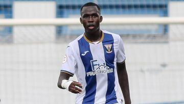 Lamini Fati, en una imagen con el Leganés.