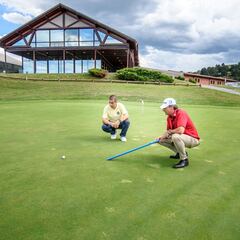 Aritz Aduriz, en el ‘Pro-Am’ que abre el Bizkaia Open
