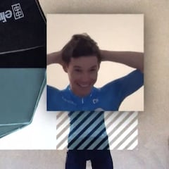 La genial presentación de los colombianos para el Tour