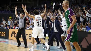 Llull sentencia la victoria con un triple a pase de Campazzo.