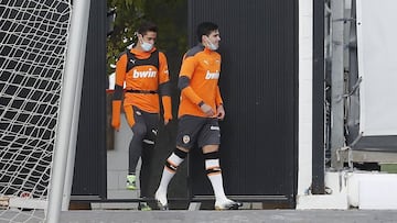 Maxi G&oacute;mez, en Paterna.