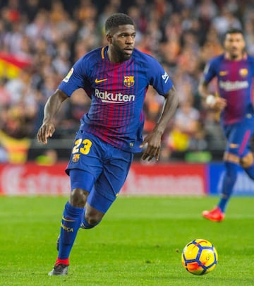 Un estandarte en la zaga del Barcelona. Umtiti se ha consolidado como uno de los defensores más confiables de Europa.