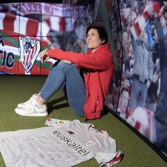 La camiseta 400 de Erika Vázquez ya está en el museo del Athletic