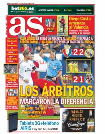 Las portadas de AS de diciembre