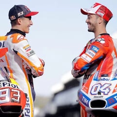 Dovizioso no 'calentará' el sillín de Honda a Marc Márquez