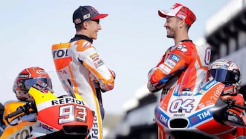 Dovizioso no 'calentará' el sillín de Honda a Marc Márquez