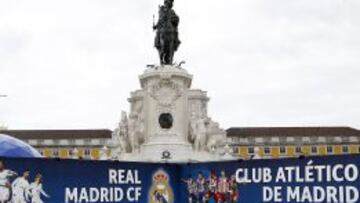 La pantalla de la Plaza del Comercio no dará el partido