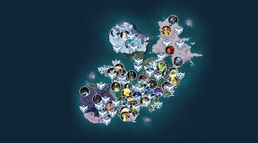 Palworld interactive Map: where to find statues, towers, dungeons, chests, and more