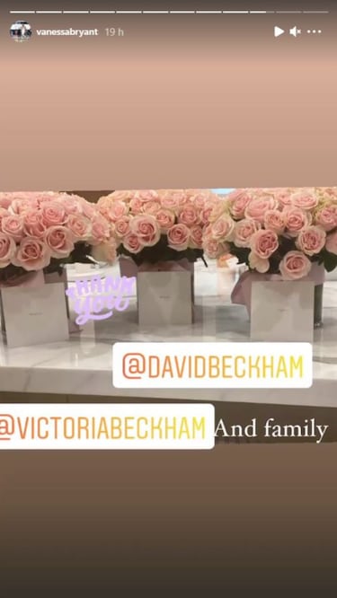 David Beckham sorprende a las hijas de Kobe Bryant con gran regalo