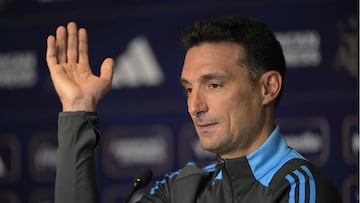 Lionel Scaloni, seleccionador de Argentina.