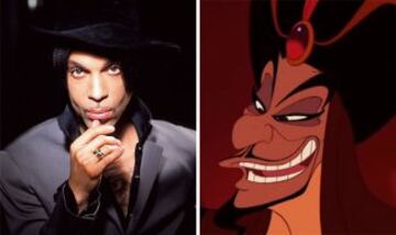 El mítico Prince y su parecido con Jafar de 'Aladdin'