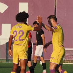 Peter pide paso en el amistoso ante el Salamanca