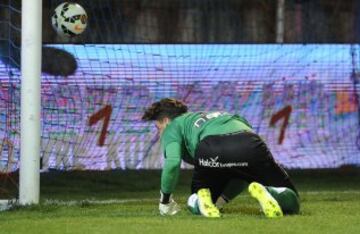 Arruabarrena marcó de penalti. 1-0.