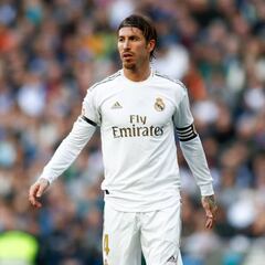 Ramos, sobre el récord de derbis junto a Gento y Sanchís: "Estar a su altura es una satisfacción"