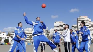 El Madrid cambió el Carpena por la playa de Torremolinos