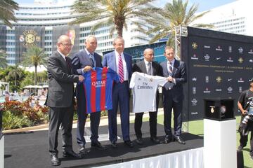 Las mejores imágenes del espectacular lanzamiento de "El Clásico" en Miami