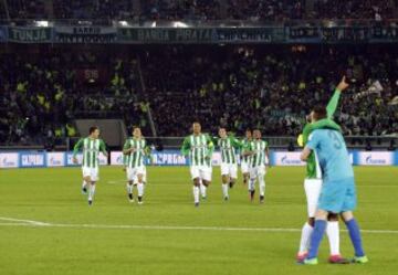 Nacional venció a América de México en penales y se quedó con el tercer lugar del Mundial de Clubes 2016. El partido terminó 2-2 en el tiempo reglamentario.