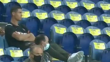 El aviso a Cristiano por la mascarilla que volvió a hacerse viral tras su positivo