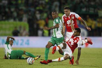 Nacional con Macnelly ganó 1-0 a Santa Fe