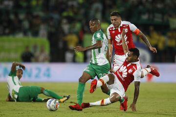 Nacional con Macnelly ganó 1-0 a Santa Fe 