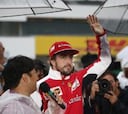 Fernando Alonso comienza a despedirse del equipo Ferrari