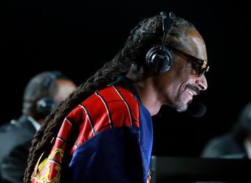 El rapero de California Snoop Dogg actuó durante el evento. 