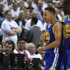 Histórico regreso de Stephen Curry para salvar a los Warriors