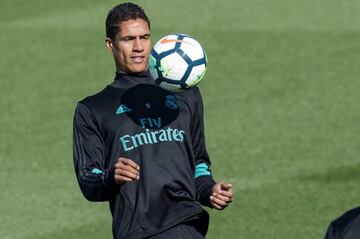 Real Madrid's Raphael Varane