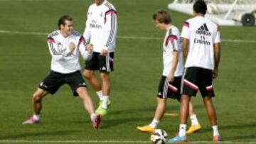 Entrenamiento del Real Madrid