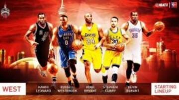 Uno por uno: Kobe, Durant, Curry... un maravilloso Oeste