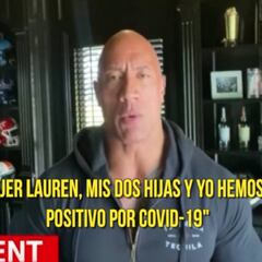 'The Rock' anuncia que sus bebés, su mujer y él tienen Covid-19 y el mensaje que manda es sobrecogedor