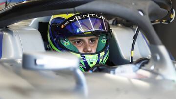 Felipe Massa al volante del Venturi.
