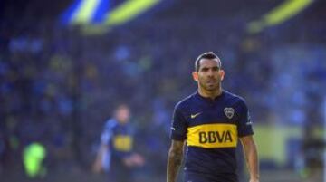 Carlos Tevez, delantero de Boca Juniors