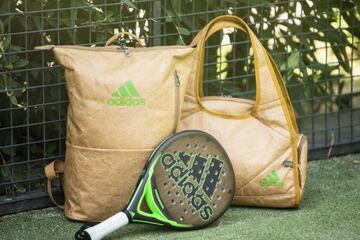 La nueva Adidas GreenPadel frabicada con fibra de lino.