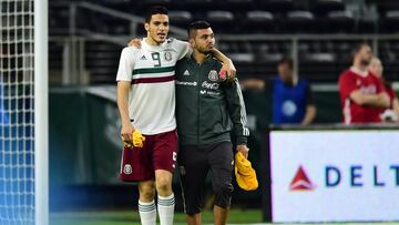 Raúl Jiménez y Jesús Corona, Selección Mexicana