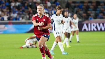 El Salvador perdió con Costa Rica en su segundo partido de la Copa Oro W y de esa manera quedó al borde de la eliminación del torneo de Concacaf.