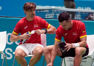 Ferrer: ¡°Nadal est¨¢ haciendo un esfuerzo por llegar lo mejor posible¡±