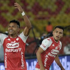 Doblete de Wilson Morelo en goleada de Santa Fe a Águilas