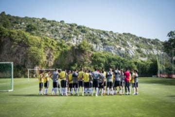 Falcao comanda el cuarto entrenamiento de Monaco