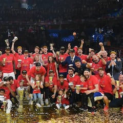 El CSKA reina en Europa y Sergio Rodríguez hace historia