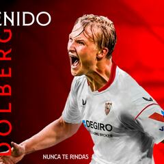 Oficial: Dolberg, sexto fichaje del Sevilla