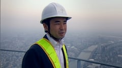 Japón, expertos en derribar rascacielos utilizando un método silencioso inspirado en un juguete tradicional