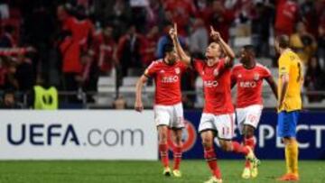 El Benfica golpea primero pero la Juventus sale viva de Da Luz