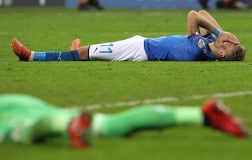 Los italianos no pudieron pasar del empate a cero en San Siro  por lo que no se han clasificado para el Mundial de Rusia 2018.