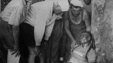 La falsa borrachera del argelino Zaaf en el Tour de 1950