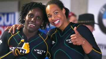 Las jamaicanas de bobsleigh bautizan al trineo: "Usain Bolt"