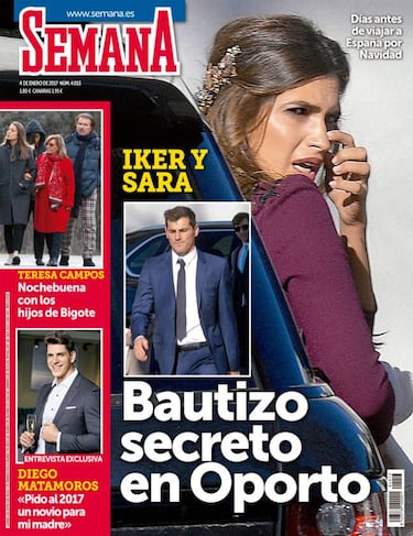 Casillas y Carbonero han bautizado en secreto a Lucas